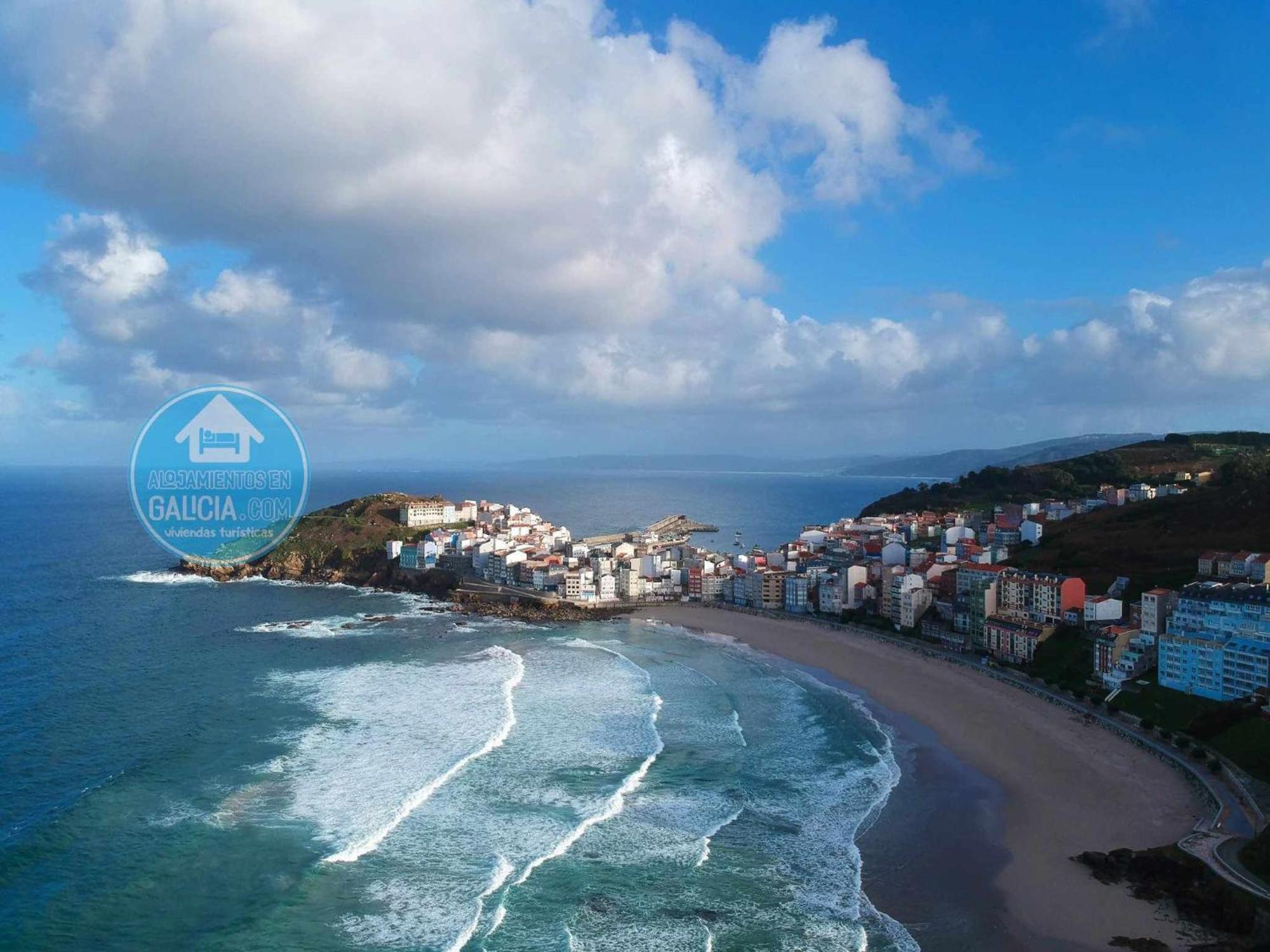 Ag Apartamento Nordes Malpica Primera Linea Playa Exterior photo